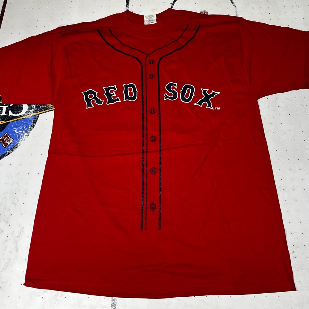 Boston Red Sox #45 Pedro Martinez Sports Authority T-Shirt men's size-XL New